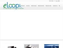 Tablet Screenshot of eloopllc.com